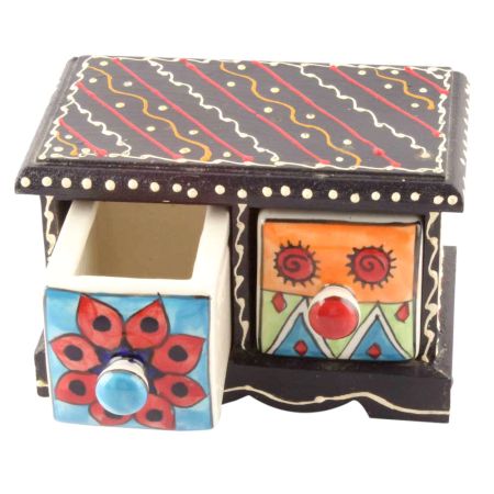 Spice Box-1488 Masala Rack Container Gift Item